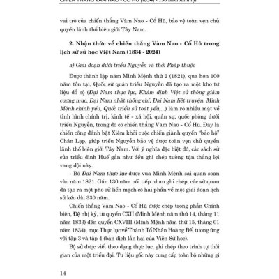 Chiến thắng Vàm Nao -Cổ Hũ (1834) - 190 năm nhìn lại 