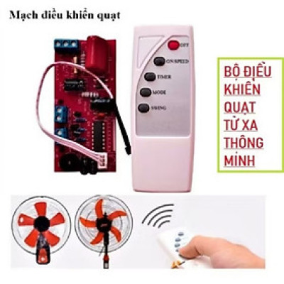 BỘ MẠCH ĐIỀU KHIỂN QUẠT TỪ XA THÔNG MINH MẪU MỚI CHẤT LƯỢNG
