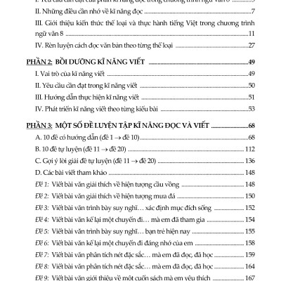 Bồi Dưỡng Kĩ Năng Đọc Và Viết Ngữ Văn 8 (Dùng Chung Cho Ba Bộ Sách) - KV