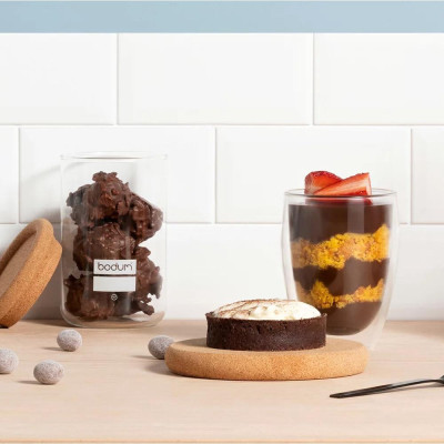 Bộ 2 cốc (ly) thủy tinh 2 lớp Bodum Pavina 4559-10, dung tích 350ml | Hàng chính hãng