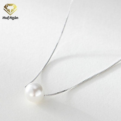 Dây chuyền bạc Ý 925 Huệ Ngân - Hạt xinh PP1204 ZH