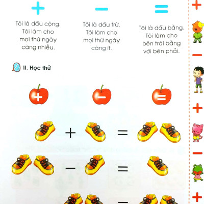 Sắc Màu Toán Học - Bé Học Toán Cộng Trừ Trong Phạm Vi 10 (Tái Bản 2023)