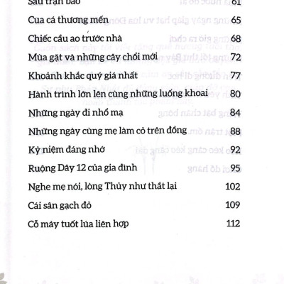 Mùa Lúa Trổ Đòng Đòng