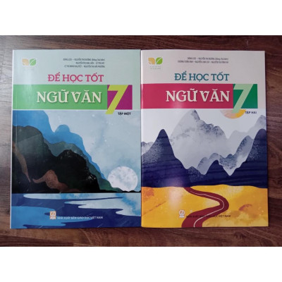 Sách - Combo Để học tốt Ngữ Văn lớp 7 tập 1 + 2 (Kết nối tri thức với cuộc sống)