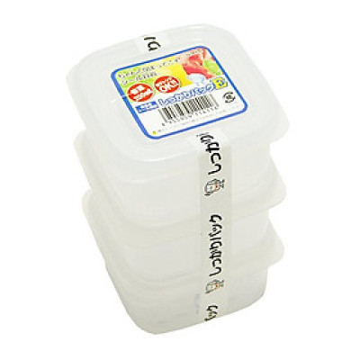 Bộ 3 Hộp Nhựa Đựng Thưc Phẩm Seria Nakaya GDJ 116 (200ml)