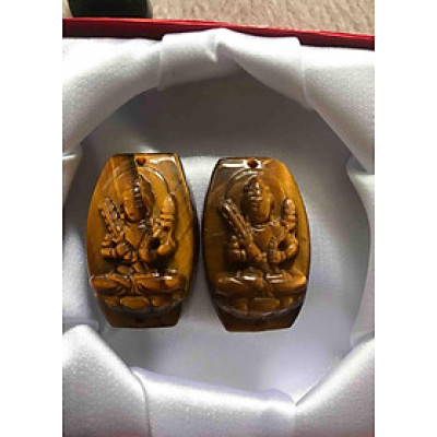 MẶT HƯ KHÔNG TẠNG PHỐI VÒNG TAY ĐỘ MỆNH NAM NỮ tuổi SỬU DẦN mệnh KIM THỔ THUỶ dài 36mm đk 23mm dầy 12mm 