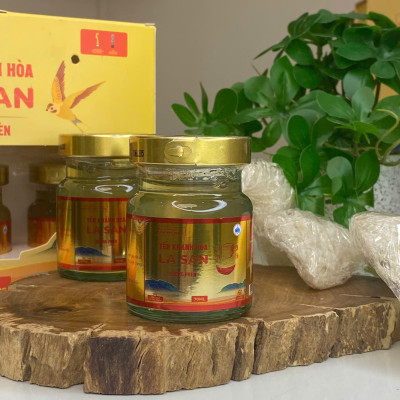 [CÓ 35% YẾN TƯƠI] Xách Yến Khánh Hòa La San Đường Phèn 1 xách x 6 hũ