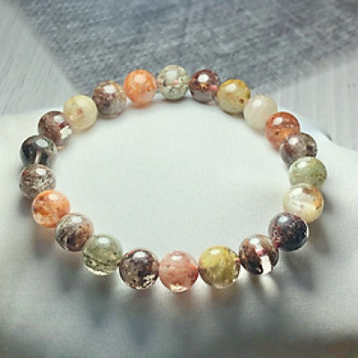 Vòng tay Thạch Anh Ưu Linh hoa 08mm chuẩn 4A