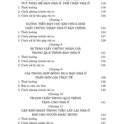 Lưu ý trong giao dịch nhà ở, cách phòng ngừa và xử lý rủi ro