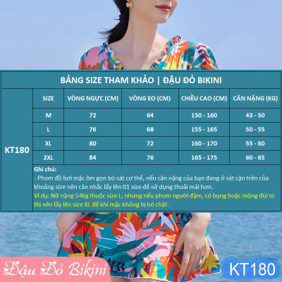 Bộ bơi liền thân nữ dáng váy quyến rũ, thun bơi đẹp co giãn 4 chiều thoáng mát, áo có sẵn gọng đệm, tôn dáng giấu bụng tốt | KT180