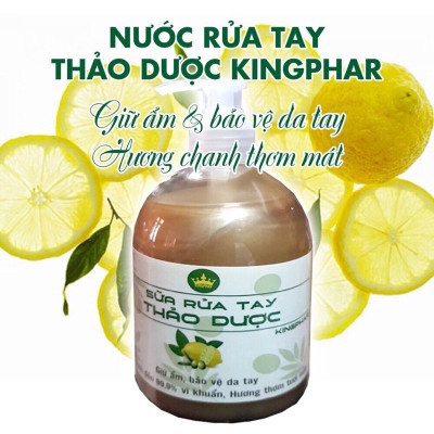 Sữa rửa tay Thảo dược Kingphar , chai 500ml