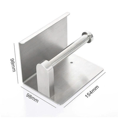 Hộp Đựng Giấy Vệ Sinh Treo Tường Inox SUS304 Phủ Crome Sáng Bóng - Inox dày 1.2 li, cứng cáp, tiện lợi