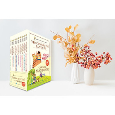 Yêu Con Như Thế Là Vừa Đủ (Bộ 10 Cuốn) - Vanlangbooks