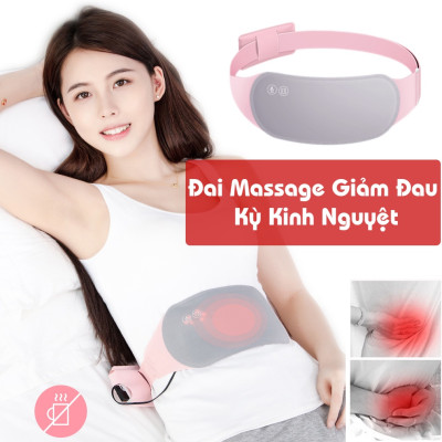 Đai Massage Chườm Ấm Giảm Đau Bụng Kinh ENJOY S1 & S2 [Giảm đau bụng, dịu kinh nguyệt]