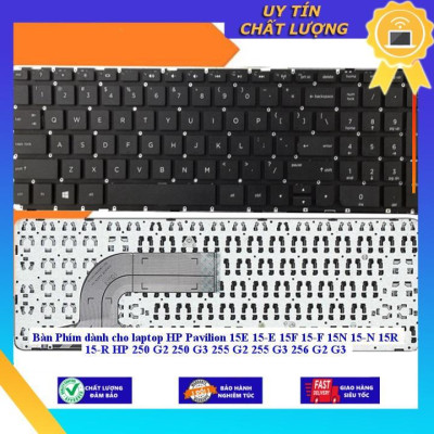 Bàn Phím dùng cho laptop HP Pavilion 15E 15-E 15F 15-F 15N 15-N 15R 15-R HP 250 G2 250 G3 255 G2 255 G3 256 G2 G3 - MÀU TRẮNG - CÓ KHUNG - Hàng Nhập Khẩu New Seal