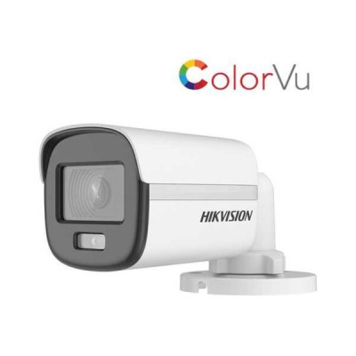 Camera HDTVI ColorVu 2.0MP thân trụ HIKVISION DS-2CE10DF0T-F - Hàng chính hãng