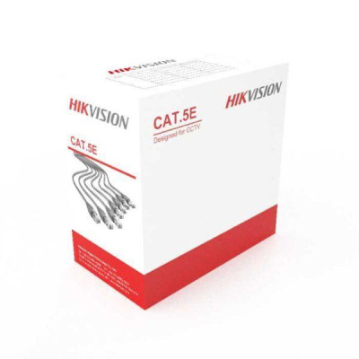Cáp mạng CAT5 8 Lõi đồng HIKVISION DS-1LN5EU-SC0 - Hàng chính hãng