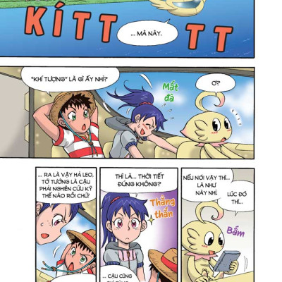 Sách tranh manga Nhiệm vụ khoa học kỳ bí tập 6: Coi chừng! Quái vật bão đến rồi!