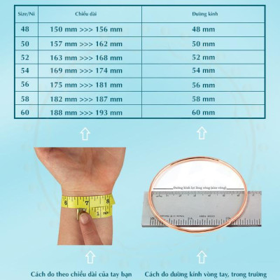 Bộ Vòng Xi Men Gồm 07 Chiếc Mạ Vàng 24K - MS.TH 116.22.08