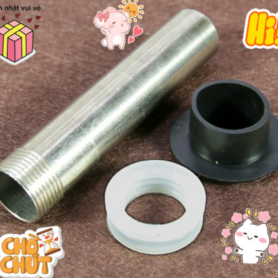 Bộ - Ty - gioăng (ron) silicon - cao su chịu nhiệt phi 27 dùng cho máy nước nóng năng lượng mặt trời 