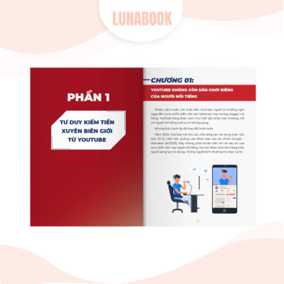 Combo 2 cuốn sách: Kinh nghiệm thực chiến kiếm tiền xuyên biên giới từ Youtube và Video ngắn livestream "khác biệt"