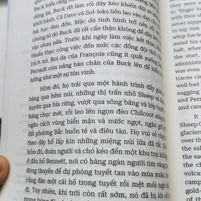 (Sách song ngữ Việt – Anh) TIẾNG GỌI NƠI HOANG DÃ – Jack London – Nguyễn Thúy Loan dịch – Hà Giang – NXB Dân trí