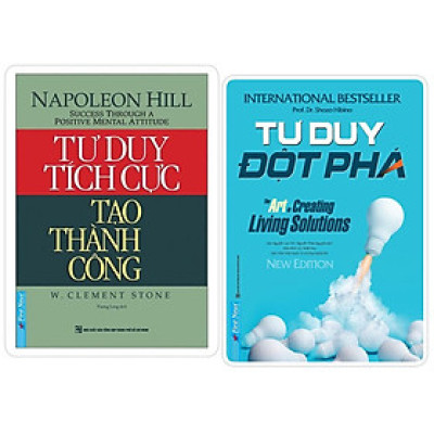 Combo Tư duy tích cực tạo thành công + Tư duy đột phá - Bản Quyền