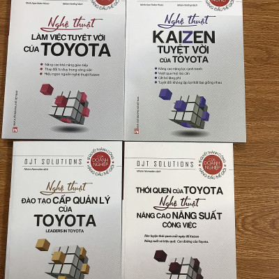 Combo sách Toyota - Trọn bộ 11 cuốn - Bí quyết thành công của doanh nghiệp hàng đầu thế giới (PN-MK)