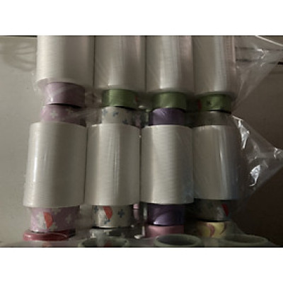 Chỉ Tơ vắt sổ 150A2 (lốc 6 ống/550g) chất liệu polyester cao cấp