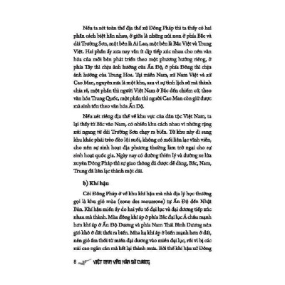 Sách - Việt Nam Văn Hóa Sử Cương - Bìa Mềm - In Theo Bản 1938, Quan Hải Tùng Thư - Minh Thắng