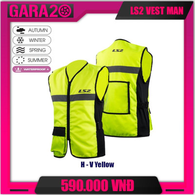 Áo Khoác Phản Quang LS2 Vest Man - GARA20