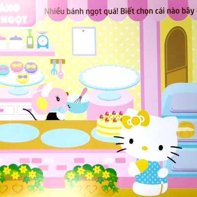 Sticker - H.e.l.l.o K.i.t.t.y - Kitty Ham Vui, Mở Tiệc Thôi (3-8 Tuổi)_MT