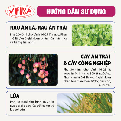 VIF-FLOWER - Phân bón Boron chai 1 lít