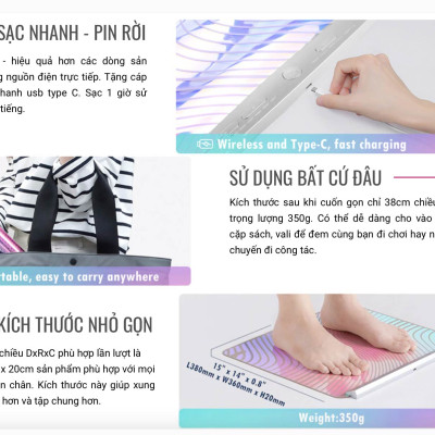 Máy massage xung điện OKIA eEnergize KWH975