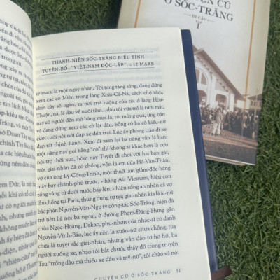 (trọn bộ 2 tập bìa cứng) VƯƠNG HỒNG SỂN - CHUYỆN CŨ SÓC TRĂNG -