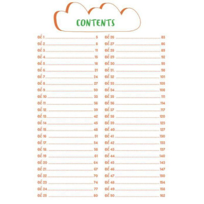 Sách - 50 Đề Tăng Điểm Nhanh Tiếng Anh Lớp 4 - MCBooks