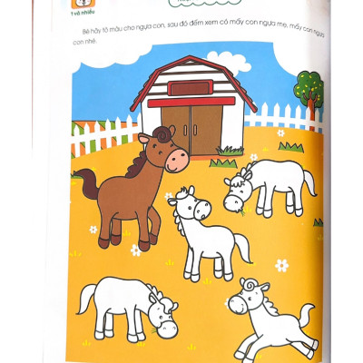 Thiên Tài Toán Học ( 3 - 4 Tuổi ) - Học Số Từ 1 - 5