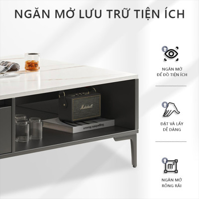 Bàn trà sofa cao cấp phong cách Scanvadia thương hiệu IGA - GP296
