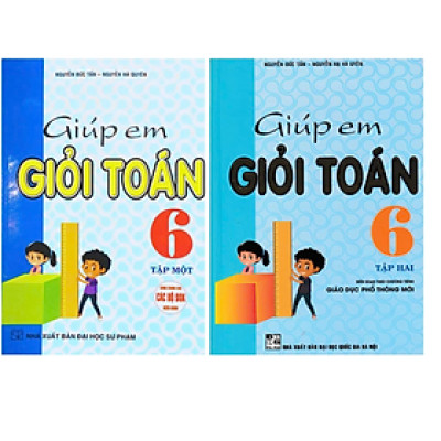 Combo Giúp Em Giỏi Toán 6 - Tập 1+2 (Theo Chương Trình Giáo Dục Phổ Thông Mới) - HA