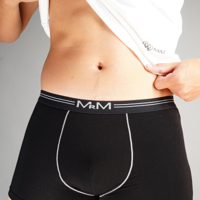 Combo 3 quần lót nam Boxer sợi tre tự nhiên mềm mịn thoáng mát co giãn 4 chiều MRM Manlywear Tặng đôi tất nam Cao Cấp -Màu Ngẫu Nhiên