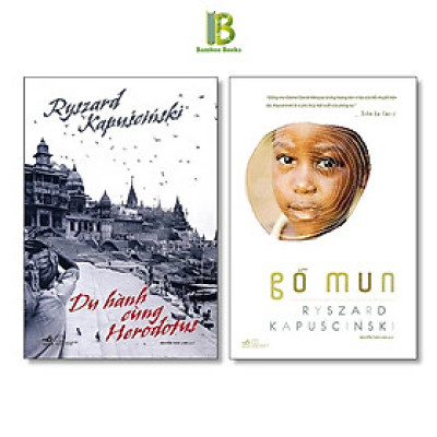 Combo 2 Tác Phẩm Của Ryszard Kapuściński: Du hành cùng Herodotus + Gỗ Mun - Tặng Kèm Bookmark Bamboo Books