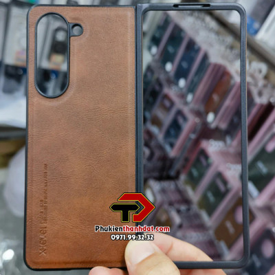 Ốp lưng da dành cho SamSung Galaxy Z Fold5 chính hãng X-level - Hàng chính hãng