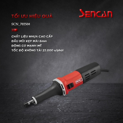 MÁY MÀI KHUÔN 190W 6MM 702503 SENCAN - HÀNG CHÍNH HÃNG