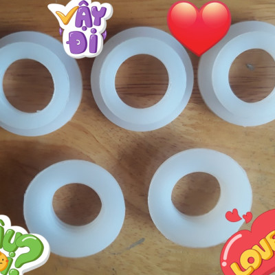 Bộ - Ty - gioăng (ron) silicon - cao su chịu nhiệt phi 27 dùng cho máy nước nóng năng lượng mặt trời 