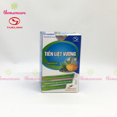 Tiền liệt vương - Hỗ trợ giảm tiểu đêm, tiểu buốt - Hộp 60 viên chính hãng Tuệ linh
