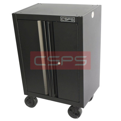 Tủ dụng cụ CSPS 61cm - 00 hộc kéo màu đen kèm bánh xe