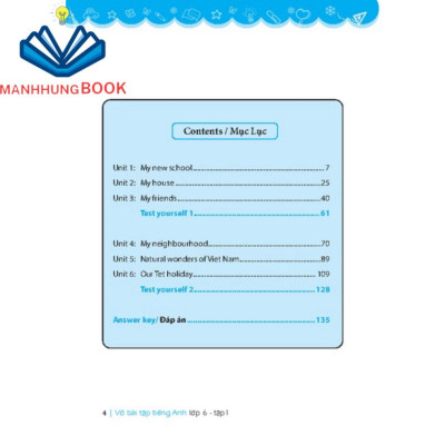 Sách - GLOBALL SUCESS - Vở bài tập tiếng anh lớp 6 tập 1 (có đáp án)