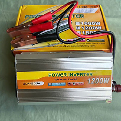 Kích Chuyển Điện 12V Lên 220V 1200W Cao Cấp – Giải Pháp Dự Phòng Khi Mất Điện Siêu Hiệu Quả