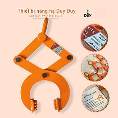 Kẹp Càng Cua Pallet Đa Năng – Dụng Cụ Kẹp Hàng Gỗ, Sắt, Máy Móc