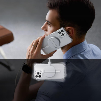 Ốp Lưng Dành Cho iPhone 15 ProMax/ iPhone 15 Pro ESR Air Armor (HaloLock)_ Hàng chính hãng